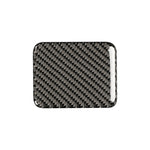 Adesivo decorativo per pannello riscaldante per sedile in fibra di carbonio per auto per Subaru BRZ / Toyota 86 2013-2019, guida a destra e a sinistra universale senza foro, Seat Heating Panel