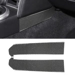 Adesivo decorativo per posizione cambio laterale con controllo centrale in fibra di carbonio per auto per Subaru BRZ / Toyota 86 2013-2020, guida a destra e a sinistra universale, Side Gear Position