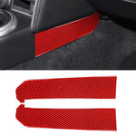Adesivo decorativo per posizione cambio laterale con controllo centrale in fibra di carbonio per auto per Subaru BRZ / Toyota 86 2013-2020, guida a destra e a sinistra universale, Side Gear Position