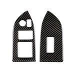 Adesivo decorativo per pannello di sollevamento in vetro per finestrini in fibra di carbonio per auto per Subaru BRZ / Toyota 86 2013-2017, guida a sinistra, Lifting Panel, Left Drive
