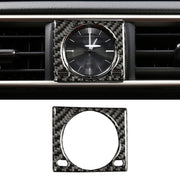 Adesivo decorativo per scatola orologio in fibra di carbonio per auto per Lexus IS250 2013-, guida a sinistra, Clock Box