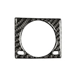 Adesivo decorativo per scatola orologio in fibra di carbonio per auto per Lexus IS250 2013-, guida a sinistra, Clock Box