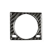 Adesivo decorativo per scatola orologio in fibra di carbonio per auto per Lexus IS250 2013-, guida a sinistra, Clock Box