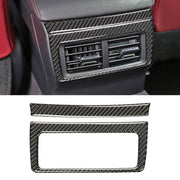 Adesivo decorativo per presa d'aria posteriore in fibra di carbonio per auto per Lexus IS250 2013-, guida a sinistra, Rear Air Outlet