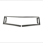Adesivo decorativo per presa d'aria di controllo centrale in fibra di carbonio per auto per Lexus IS250 2013-, guida a sinistra, Central Control Air Outlet