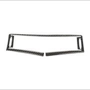 Adesivo decorativo per presa d'aria di controllo centrale in fibra di carbonio per auto per Lexus IS250 2013-, guida a sinistra, Central Control Air Outlet