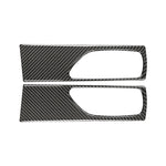Adesivo decorativo per maniglia della porta posteriore in fibra di carbonio per auto per Lexus IS250 2013-, guida a sinistra, Rear Door Handle