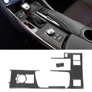 Adesivo decorativo per pannello di posizione del cambio in fibra di carbonio per auto per Lexus IS250 2013-, guida a sinistra A Style, Gear Position A Style