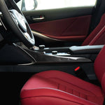 Striscia decorativa laterale per posizione cambio in fibra di carbonio per auto per Lexus IS250 2013-, guida a sinistra, Gear Position Side
