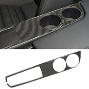 Adesivo decorativo per pannello portabicchieri per auto in fibra di carbonio per Lexus IS250 2013-, guida a sinistra, Water Cup Holder
