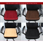 Tappetino riscaldato invernale per cuscino riscaldatore per sedile USB per auto, stile: quadrato, Square (Black), Square (Coffee), Square (Beige), Square (Red)