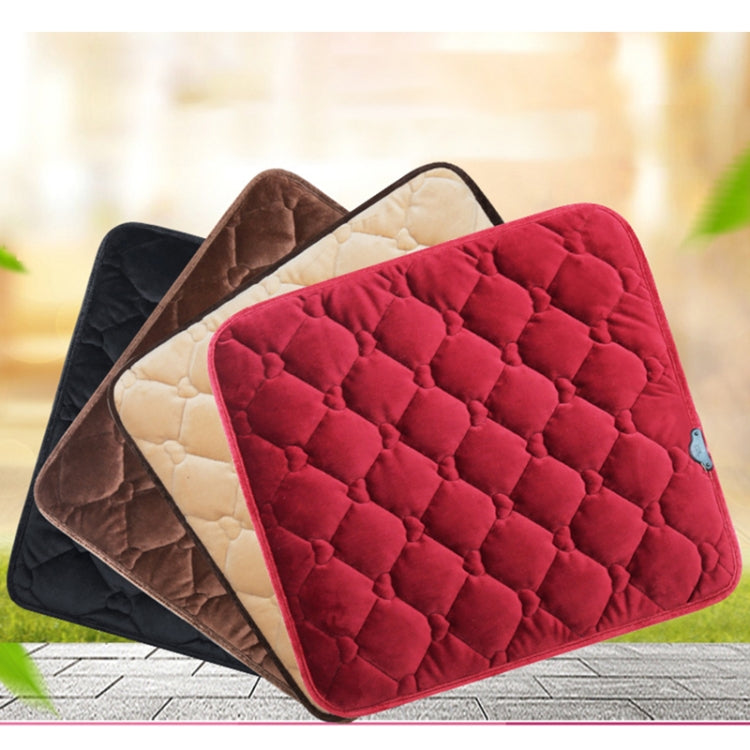Tappetino riscaldato invernale per cuscino riscaldatore per sedile USB per auto, stile: a forma di cuore, Heart Shape (Black), Heart Shape (Coffee), Heart Shape (Beige), Heart Shape (Red)