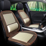 Coprisedili per auto, cuscino del sedile traspirante, imitazione fresca estiva, perline di legno