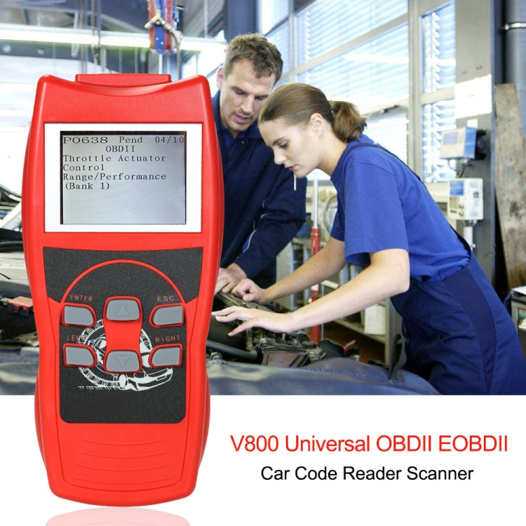 Strumento diagnostico per rilevatore di guasti OBD2 per mini lettore di codici per auto V800, V800