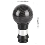 Pomello del cambio universale per testata ingranaggi telescopica pressabile in fibra di carbonio, lunghezza: 9,5 cm
