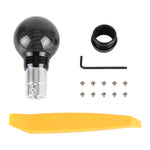 Pomello del cambio universale per testata ingranaggi telescopica pressabile in fibra di carbonio, lunghezza: 9,5 cm