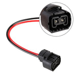 Presa femmina base portalampada H16 da 2 pezzi con cavo, H16