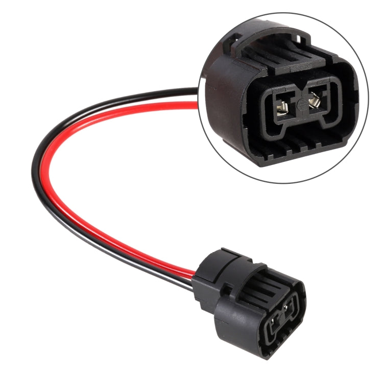 Presa femmina base portalampada H16 da 2 pezzi con cavo, H16