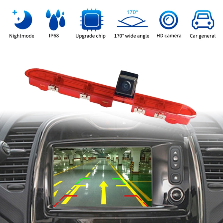 PZ471 Telecamera per luce freno impermeabile da 170 gradi per auto per Citroen / Peugeot / Toyota, PZ471