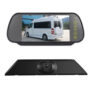 PZ474 Telecamera per luce freno impermeabile da 170 gradi per auto + monitor retrovisore da 7 pollici per Iveco Daily 4 Gen, PZ474 + 7 inch Rearview Monitor