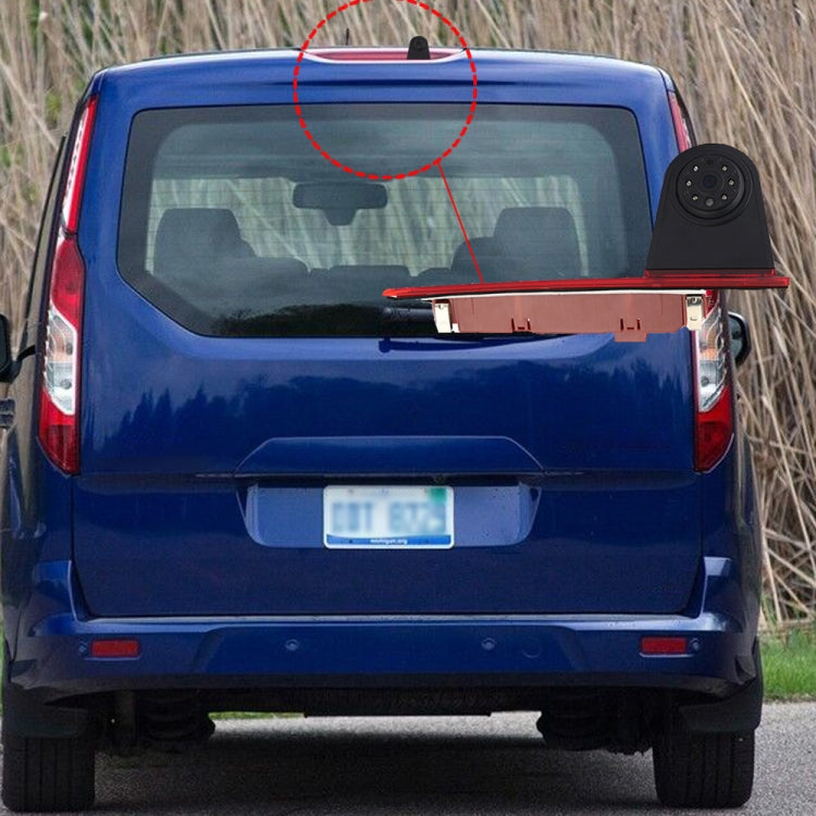 PZ477 Telecamera per luce freno impermeabile da 170 gradi per auto per Ford Transit Custom, PZ477