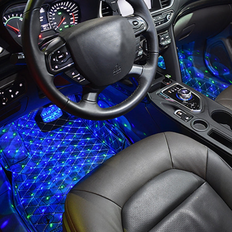 Luci d'atmosfera a LED per auto universali Luce di emergenza per piede Versione ordinaria, Ordinary Version