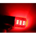 2 PZ 1157 DC12V / 1.1W Moto / Auto LED Doppio Colore Lampeggiante Indicatore di direzione / Lampada freno con 42 LED SMD-3014 Perline lampada, 1157 DC12V