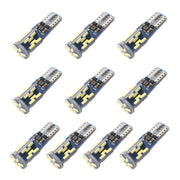 10 PZ T10 DC12V / 3W / 6000K / 180LM Decodifica Canbus per auto LED Luci d'ingombro con 30 LED SMD-4041 Perline lampada, T10 DC12V / 3W