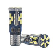10 PZ T10 DC12V / 3W / 6000K / 180LM Decodifica Canbus per auto LED Luci d'ingombro con 30 LED SMD-4041 Perline lampada, T10 DC12V / 3W