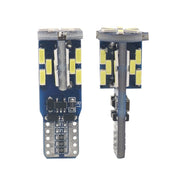 10 PZ T10 DC12V / 3W / 6000K / 180LM Decodifica Canbus per auto LED Luci d'ingombro con 30 LED SMD-4041 Perline lampada, T10 DC12V / 3W