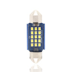 10 PZ 36mm DC12-24V / 1W / 6000K / 60LM 15LED SMD Lampada da lettura per auto Luce di cortesia, 36mm