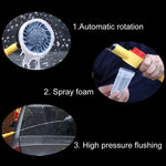 Strumenti per la pulizia dell'auto Spazzola per autolavaggio rotante automatica in ciniglia, stile: spazzola per acqua singola, Style: Single Water Brush