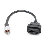 Cavo connettore OBD femmina a 4 pin per moto per Yamaha, 4PIN