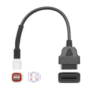 Cavo connettore OBD femmina a 4 pin per moto per Yamaha, 4PIN