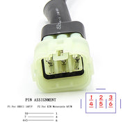 Cavo connettore OBD 16PIN femmina a 6PIN per moto per KTM, 16PIN to 6PIN, 16PIN Female to 6PIN