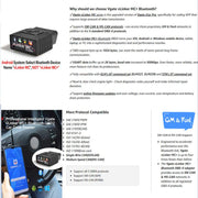 VLINKER MC+ V2.2 Bluetooth 4.0 Rilevatore diagnosi guasti OBD per auto, MC+ V2.2 Bluetooth 4.0