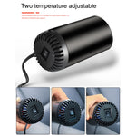 Sbrinatore invernale riscaldatore elettrico per auto portatile 12V, versione ordinaria con staffa. Lunghezza cavo: 1,5 m, Ordinary