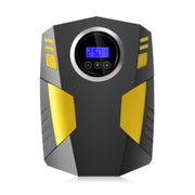 Pompa ad aria con display digitale a pedale gonfiabile portatile per auto 12V con luce, Digital Display