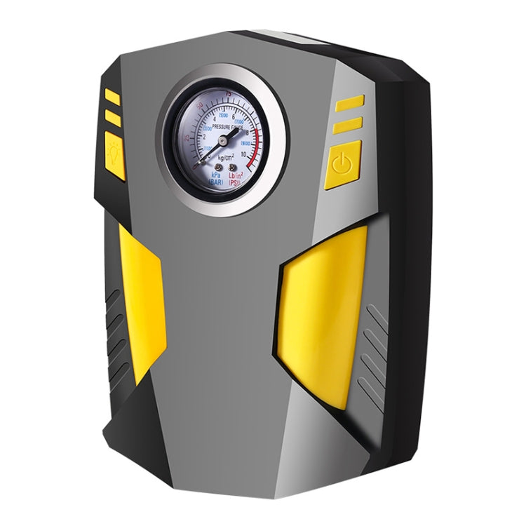 Pompa ad aria con puntatore a pedale gonfiabile portatile per auto 12V con luce, Pointer