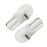 20 PZ T10 DC12V / 0,25 W / 6500 K / 20LM Lampada da lettura a bolle plug-in a testa tonda per auto con lampade SMD-3030 da 1 LED, T10