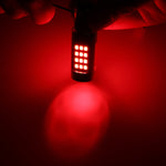 2 luci di stop stroboscopiche per auto DC 12V / 2.2W 7443 con lampade SMD-2835 da 42 LED, 7443 Strobe