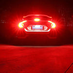 2 luci di stop stroboscopiche per auto DC 12V / 2.2W 7443 con lampade SMD-2835 da 42 LED, 7443 Strobe