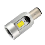 Faro per moto BA20D DC12-80V / 20W / 6000K / 2000LM con occhi angelici, BA20D, BA20D (Blue), BA20D (Red)