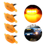 Spia luminosa sulla griglia anteriore DC12V/6W 6 in 1 per Ford Raptor F150 2017-2019, 6 in 1, 6 in 1 (Yellow)