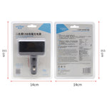 SHUNWEI SD-1909 80W 0.8A Caricatore USB 2 in 1 per auto Accendisigari con rotazione libera da 90 gradi, SD-1909 (Black), SD-1909