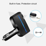 SHUNWEI SD-1918 Caricatore USB doppio per auto 2 in 1 da 80 W 3,1 A, SD-1918 (Black), SD-1918