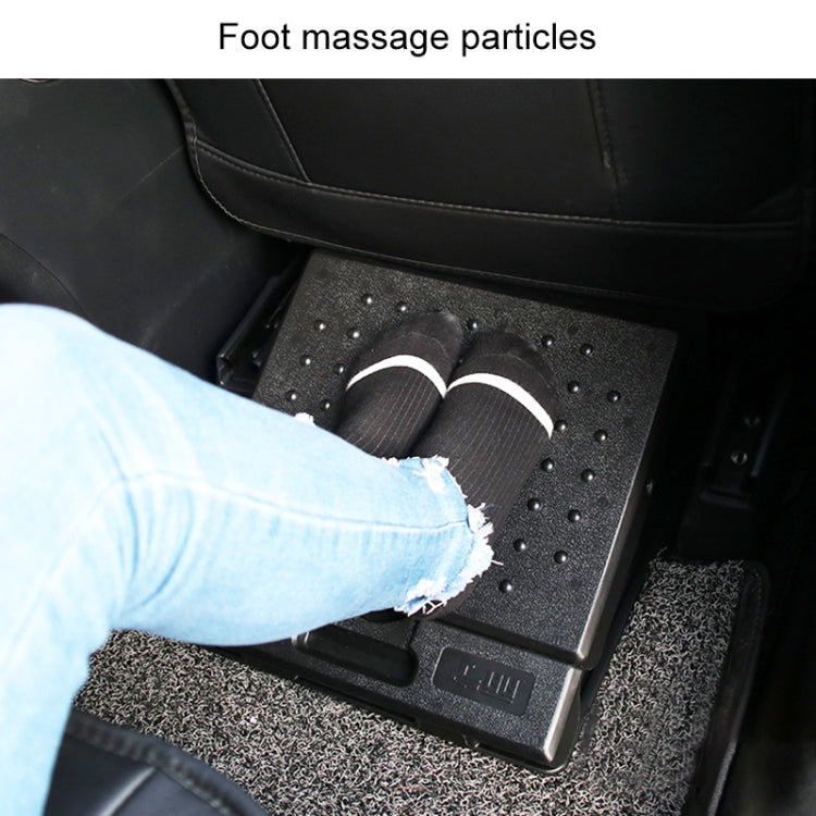 Pouf poggiapiedi regolabile per auto R-3600 Poggiapiedi ergonomico