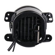 2 pezzi DC12V-30V / 30W / 3A / 1440LM 12LED 4 pollici LED per auto fendinebbia colorato, stile: sfondo bianco, Style: White Background (White Light), Style: White Background (Yellow Light)