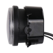 2 pezzi DC12V-30V / 30W / 3A / 1440LM 12LED 4 pollici LED per auto fendinebbia colorato, stile: sfondo bianco, Style: White Background (White Light), Style: White Background (Yellow Light)