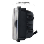 Indicatore di direzione/faro LED per auto da 5 pollici 30W DC 10-30V 7200LM IP67, con Angel Eyes, 5 inch with Angel Eyes